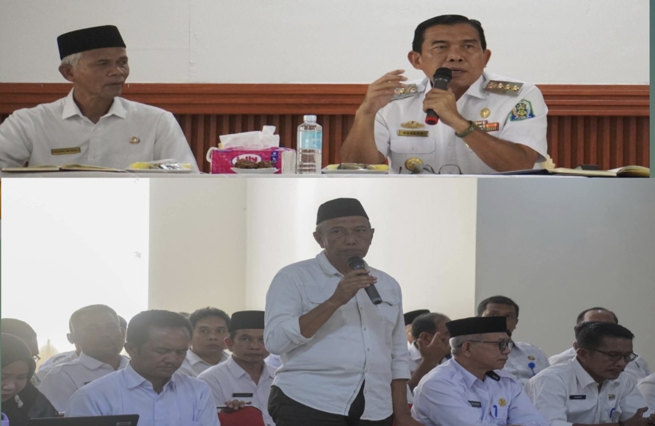 Evaluasi Kinerja SKPK : Bupati Monas Pimpin RAPIM Pemkab Simeulue, Dorong Akselerasi Visi "Pusat Ekonomi Biru 2030"